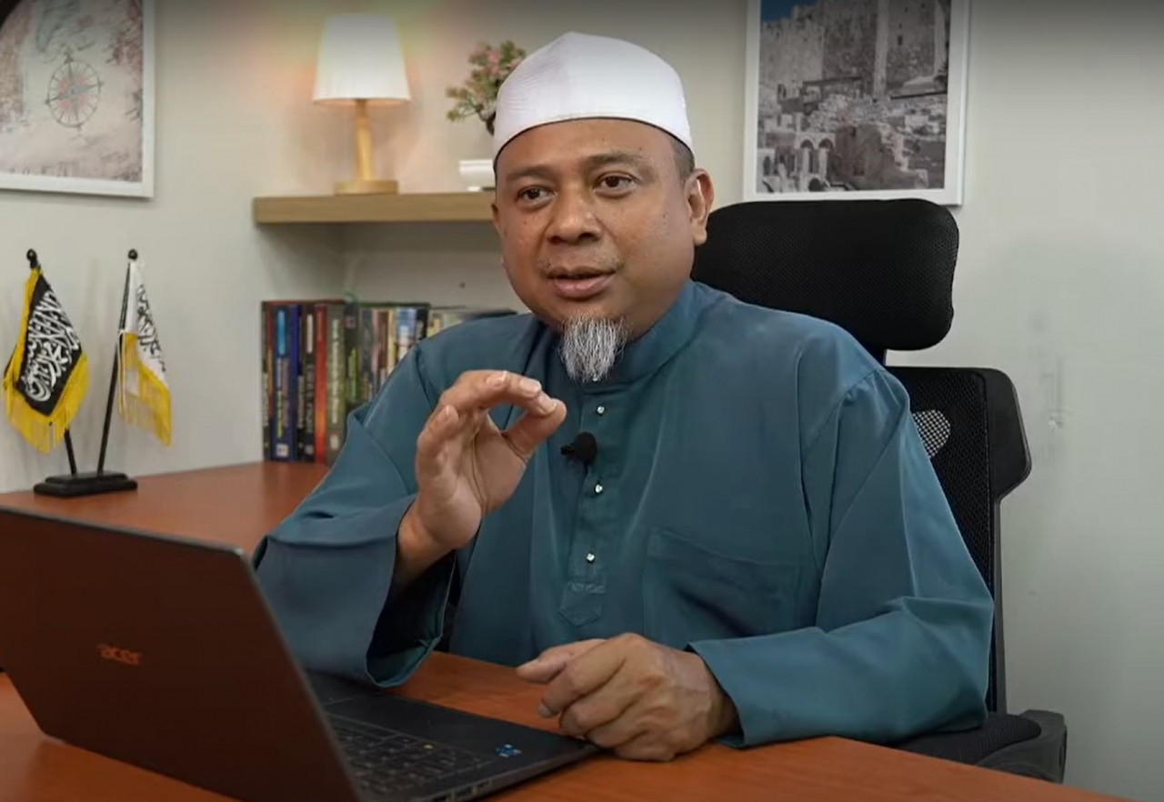 Hizbut Tahrir Malaysia spokesman Abdul Hakim Othman insists the group has a non-violent stance, pointing out that it has had no history of violence since its formation in Palestine during the early 1950s. – Screen grab pic, January 31, 2023