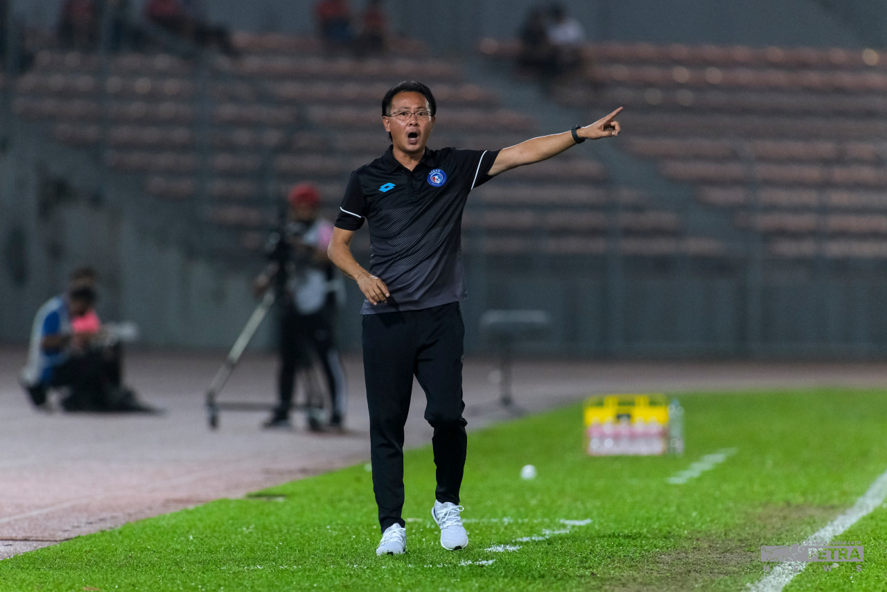 Datuk Ong Kim Swee (pic) says B. Sathianathan was always concerned about the well-being of football players and coaches’ development. – ABDUL RAZAK LATIF/The Vibes file pic, July 18, 2023