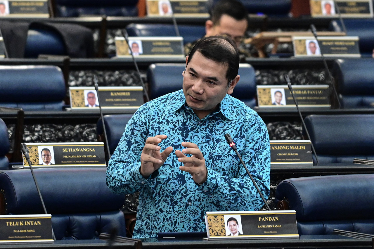 Universiti Kebangsaan Malaysia academician Kartini Aboo Talib cites Economy Minister Rafizi Ramli as an example of how the absence of leaders from parliamentary sessions have no bearing on the outcome of elections. – Pic courtesy of Information Department, April 6, 2023
