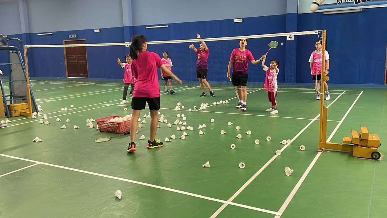 Wong Pei Tty admits her badminton clinics may not be conducted on a mega scale or involve a major sponsor – but she says it only takes a small gesture to make a big impact. – Pic courtesy of Wong Pei Tty, March 11, 2023