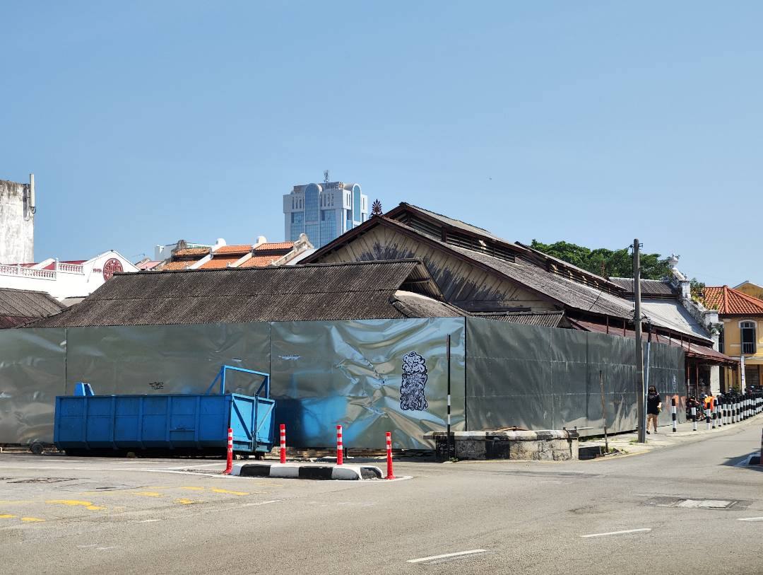 Penang’s Heritage Commissioner Rosli Nor  says suggestions have been made for tangible heritage structures from the outer Campbell Market structure to be transferred to the Sia Boey Urban Archaeological Park or Hin Bus Depot. – Pic courtesy of Mark Lay, April 6, 2023