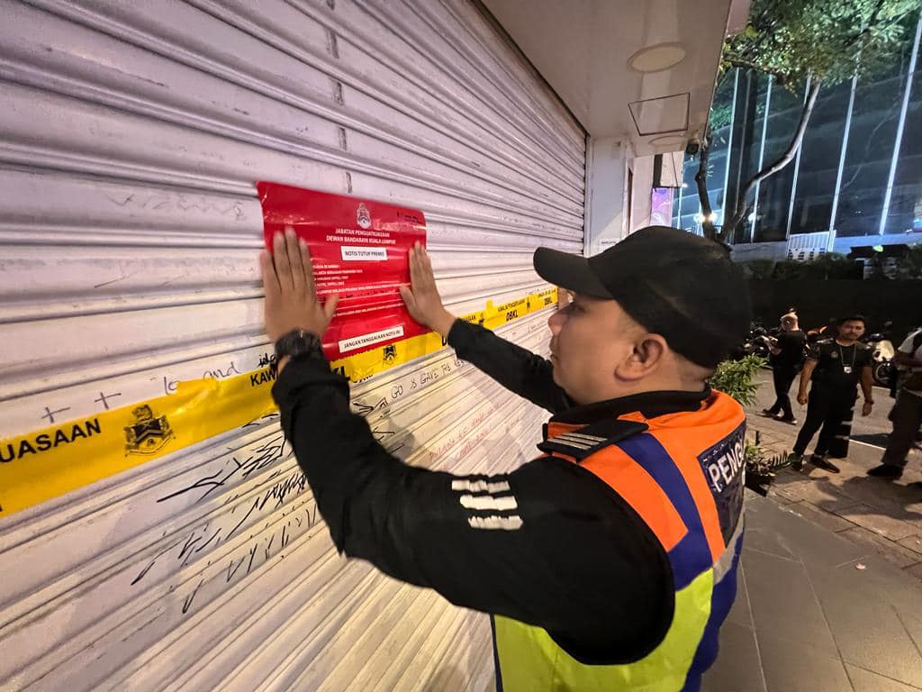 DBKL says the premises have been slapped with compounds for employing migrant workers without a valid work permit for carrying out activities other than those permitted under the licence. – Dewan Bandaraya Kuala Lumpur Facebook pic, August 27, 2023