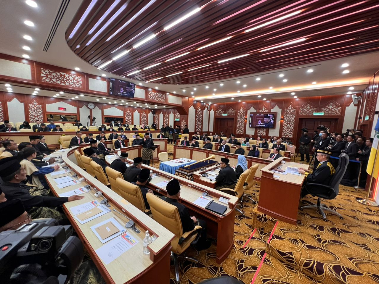 The opening of the Penang assembly after the 2023 state polls. – IAN MCINTYRE/The Vibes pic, August 29, 2023 