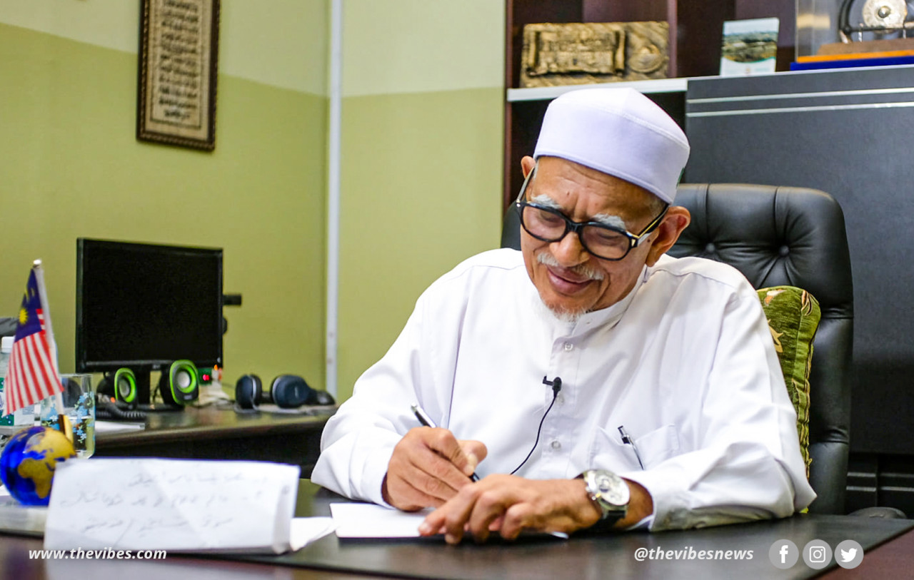 PAS president Datuk Seri Abdul Hadi Awang is besieged with health issues, and there is concern about whether party members can accept his deputy. – File pic, June 28, 2021