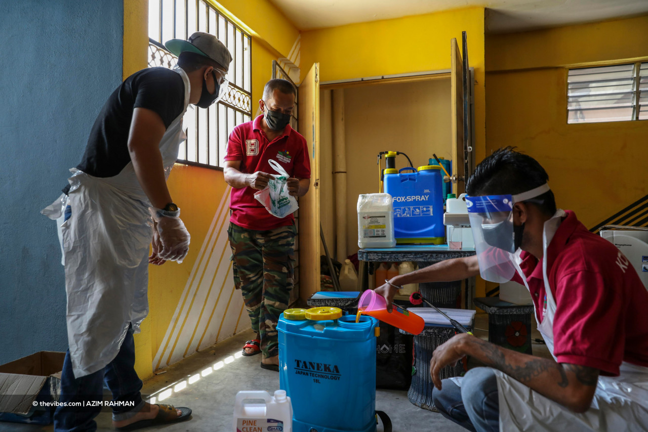 The people must also play their role in combating the coronavirus, and not rely solely on the government, says Atar Bacha Hajar. – AZIM RAHMAN/The Vibes pic, August 15, 2021