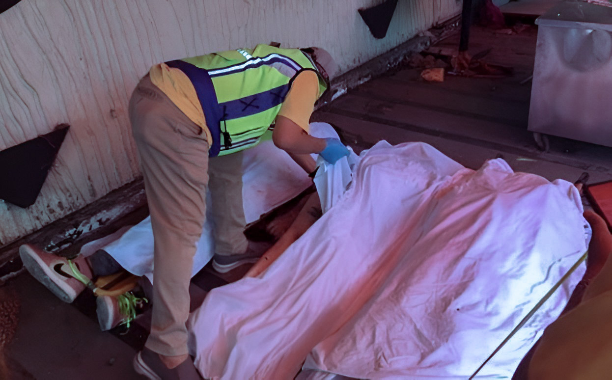 Police say the victims who perished in the fire were identified as Jeffrey Tan Yan Wei, 30; Mark Barry, 32; and Kim Mei Kit, 31. – Utusan Online pic, April 22, 2022