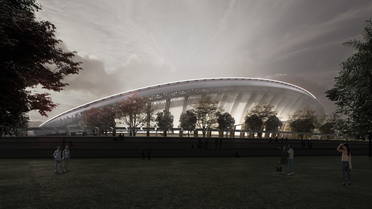 An artist’s impression of the new Shah Alam Stadium after being renovated, estimated to be completed in 2026. The new stadium will reportedly seat between 60,000 to 70,000, which would allow it to host World Cup matches. – Pic courtesy of Shah Alam Sports Complex, November 26, 2022
