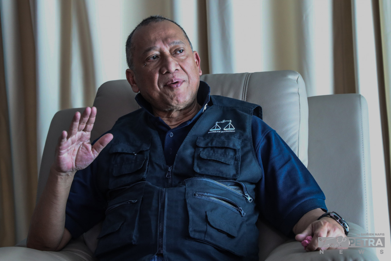 Datuk Seri Nazri Abdul Aziz believes Umno leaders should put aside personal feelings in selecting prospective candidates. – SAIRIEN NAFIS/The Vibes pic, October 26, 2022