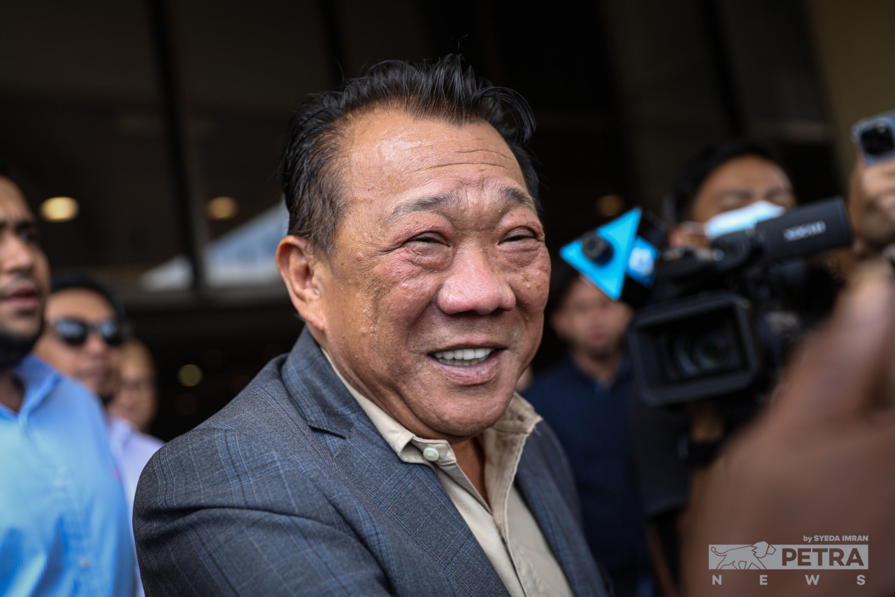 Datuk Seri Bung Moktar Radin (pic), who is Kinabatangan MP and former Felcra chairman, and his wife were discharged and acquitted of bribery charges involving some RM150 million. – SYEDA IMRAN/The Vibes file pic, September 9, 2023
