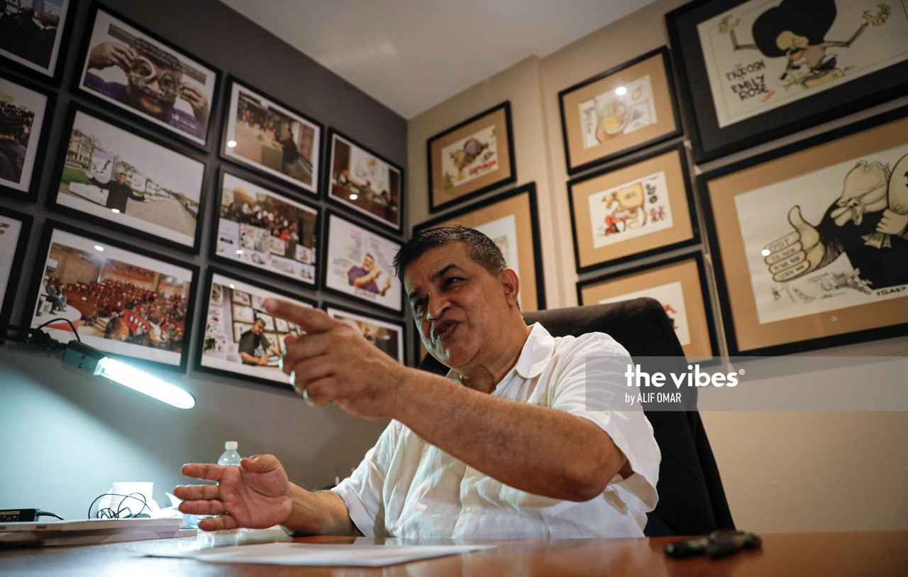 Zunar is spearheading the cartoon exhibition. – The Vibes file pic