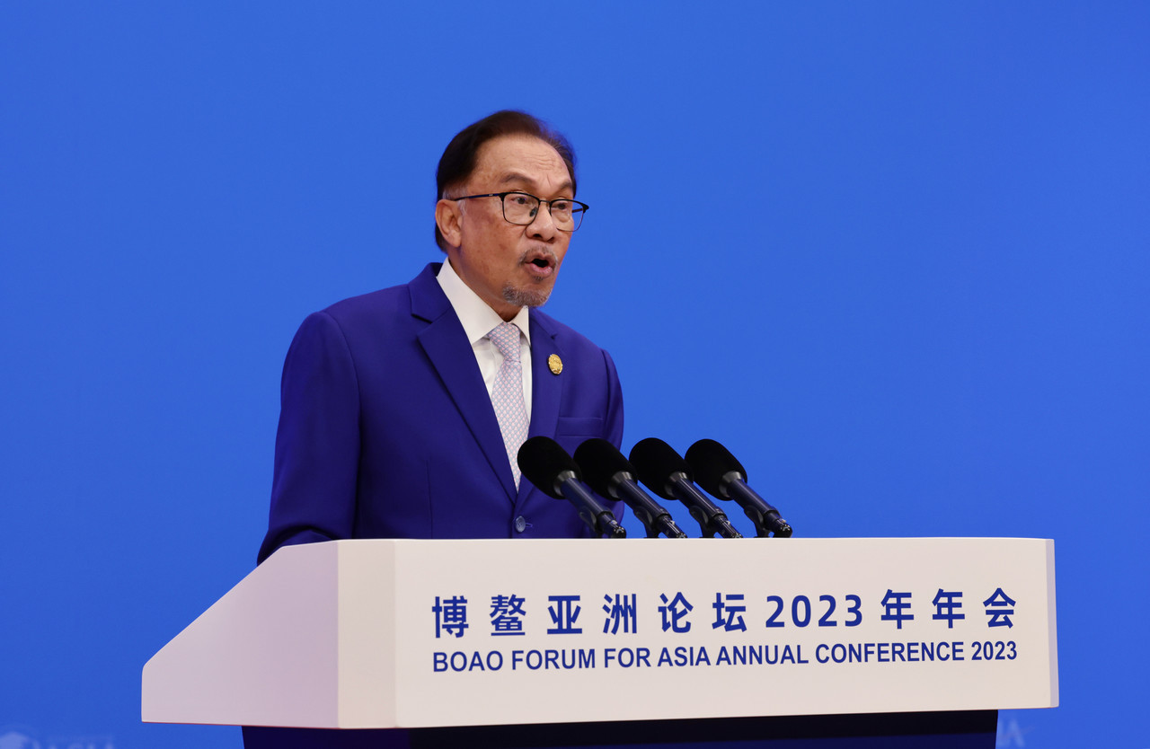 In March, Prime Minister Datuk Seri Anwar Ibrahim announces during an official visit to China a suggestion to form the Asian Monetary Fund to relieve Asian countries’ dependence on the dollar. – Bernama pic, May 11, 2023