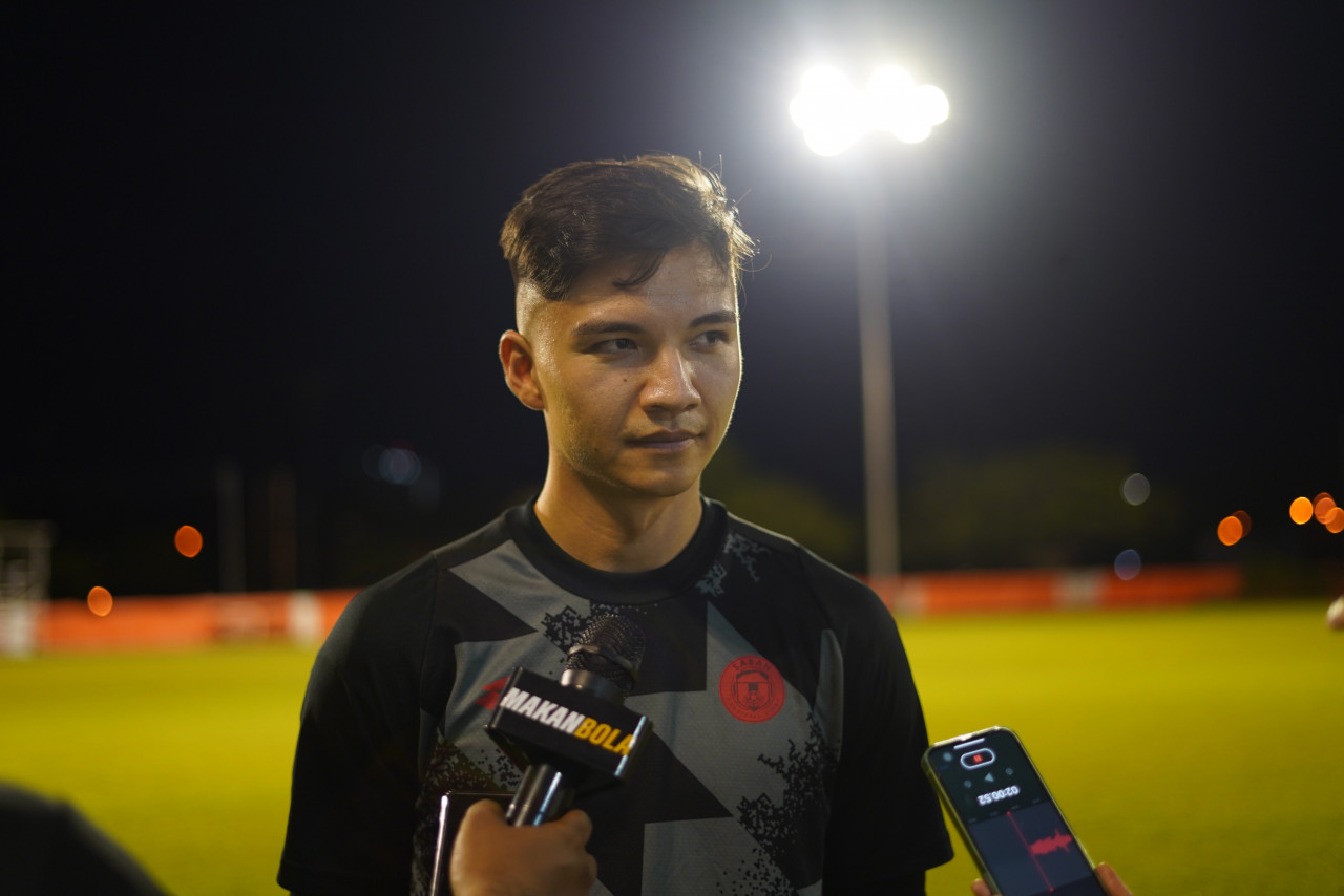 Sabah FC midfielder Stuart Wilkin (pic) has acknowledged that Selangor has improved under Tan Cheng Hoe, and that the face off tonight will be a tough one. – Pic courtesy of Makan Bola, April 27, 2023