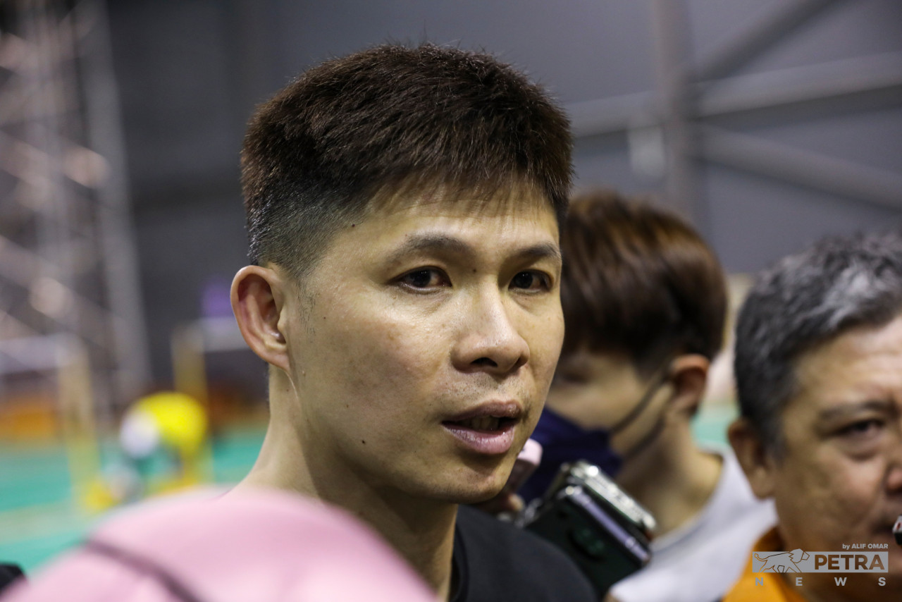 BAM coaching director Wong Choong Hann says he was also shocked to learn that Lee Zii Jia pulled out of the Commonwealth Games. – ALIF OMAR/The Vibes pic, June 23, 2022