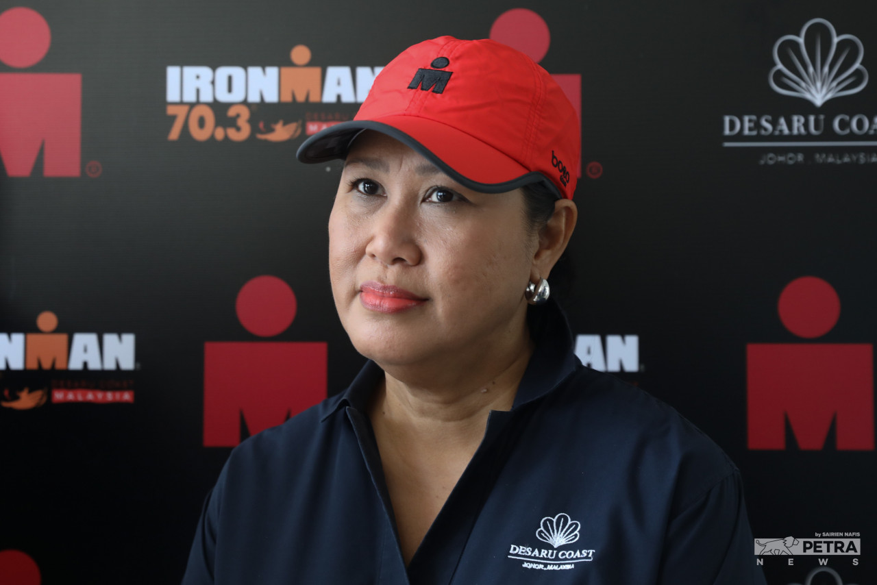 Desaru Coast managing director and CEO Roslina Arbak tells the media that they hope more international events will land on the shores as the location has already played host to several big name occasions. – SAIRIEN NAFIS/The Vibes pic, July 23, 2022