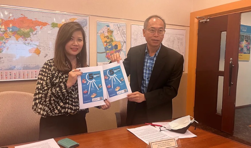 President of Semi SEA, Linda Tan (left) says although the past few years have been challenging, it is heartening to organise another exhibition in Penang, while Datuk Seri Lee Kah Choon (right) notes that Penang has become a very focused area for the E&E industry for investment and collaboration. – File pic, May 24, 2022