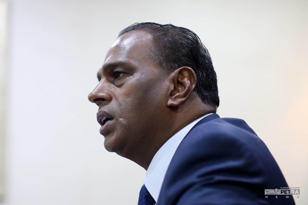 Datuk Seri M. Saravanan says the rakyat has now seen that there is no need for a change in government and are comfortable with the current one. – NOOREEZA HASHIM/The Vibes pic, April 30, 2022