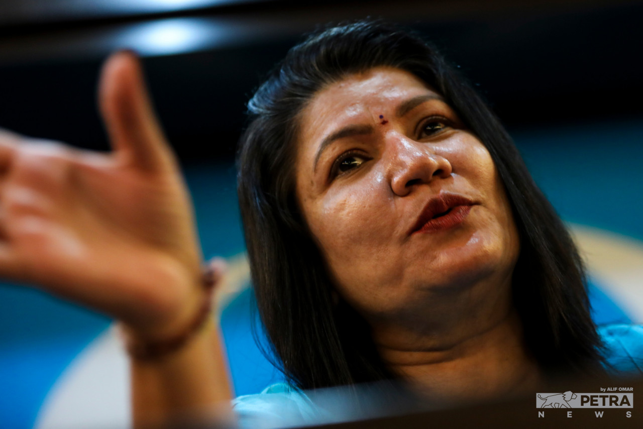 Born and bred in Penang, K. Saraswathy is the youngest of four children who grew up on the island with her late father having established a restaurant cum lodging business in George Town. – ALIF OMAR/The Vibes pic, July 31, 2022