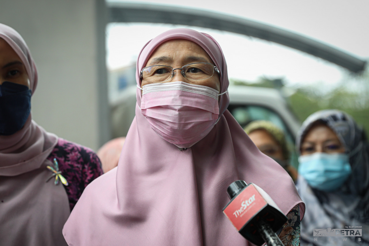 PKR has several female leaders who have drawn wide praise, including its former president Datuk Seri Dr Wan Azizah Wan Ismail, who led the party during her husband Datuk Seri Anwar Ibrahim’s absence. – The Vibes file pic, June 11, 2022