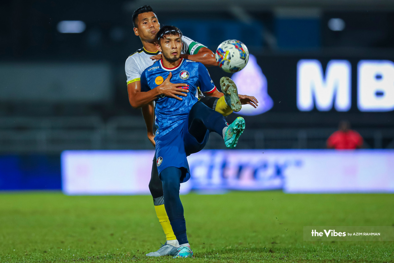 PDRM FC had fallen 4-0 to Sabah in their opening Super League match this season. – AZIM RAHMAN/The Vibes pic, March 1, 2023