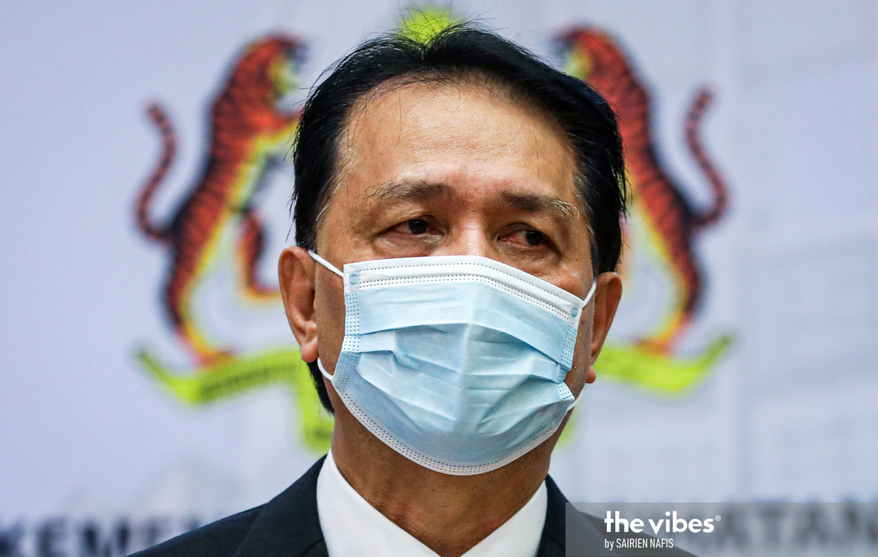 Health Director-General Tan Sri Dr Noor Hisham Abdullah says the jury is still out on whether Covid-19 vaccines are safe for pregnant women.– The Vibes file pic, February 28, 2021