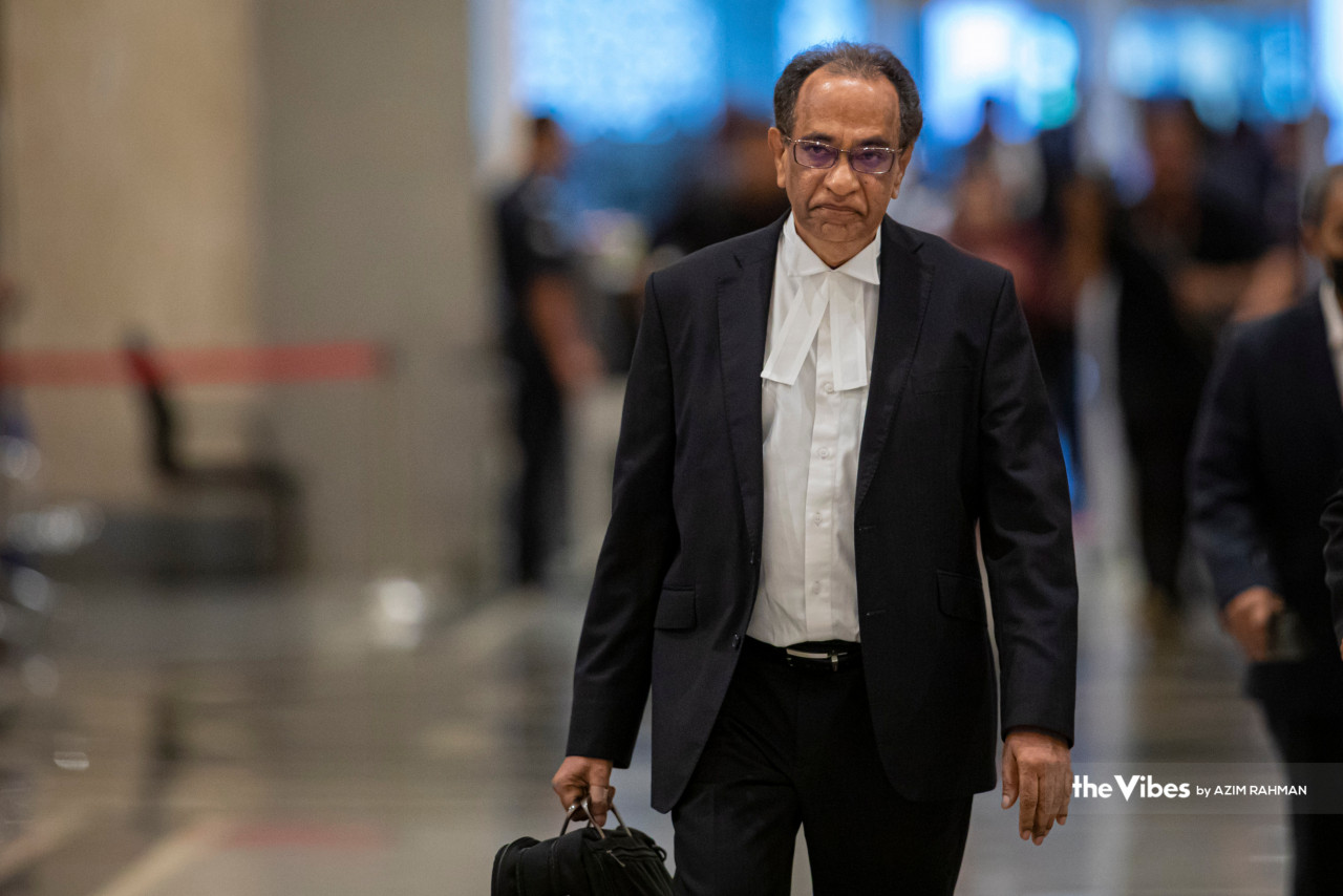 Ad hoc prosecutor V. Sithambaram earlier argued that there was no breach of natural justice, miscarriage of justice or abuse of the court process in the case as the defence team was given due opportunity during the final appeal process. – AZIM RAHMAN/The Vibes pic, March 31, 2023