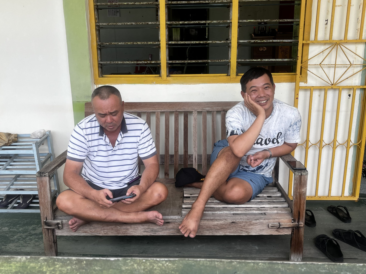 Ang Yem (left) and Sky Ser are glad that the homestay they operate in the village have been fully booked for the Chinese New Year celebration this weekend. – IKHWAN ZULKAFLEE/The Vibes pic, January 20, 2023