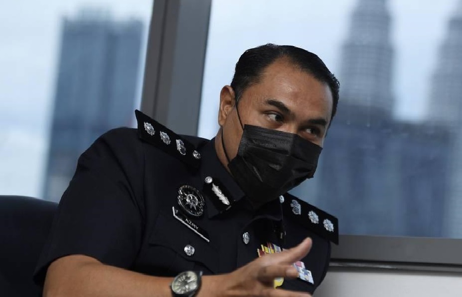 Bukit Aman CID Atipsom D3 assistant director Azry Akmar Ayob says while police received 62 cases of forced labour last year, they saw fewer than 10 this year. – Bernama pic, June 30, 2021