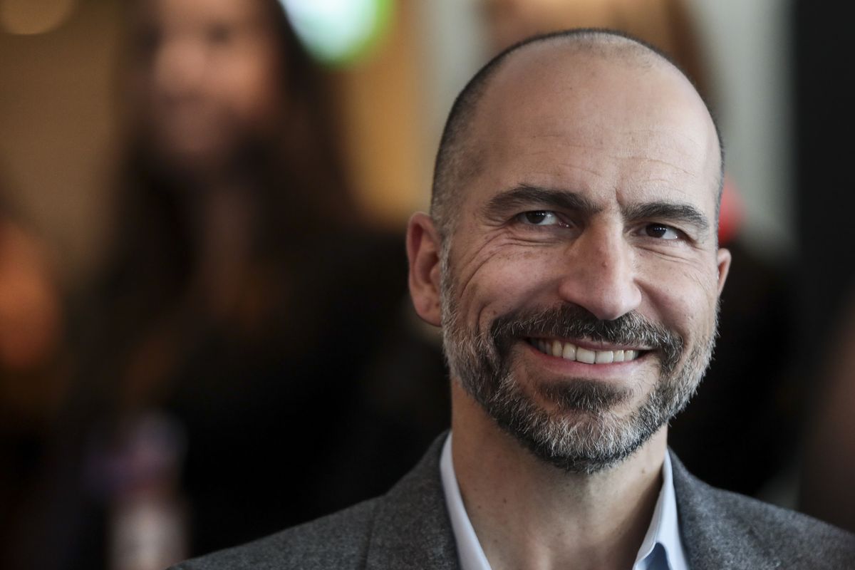 Chief executive Dara Khosrowshahi on Monday presented a series of promises to European governments and trade unions. He says the aim was to offer a transparent and fair pay structure, and more benefits to drivers. – Twitter pic, February 20, 2021