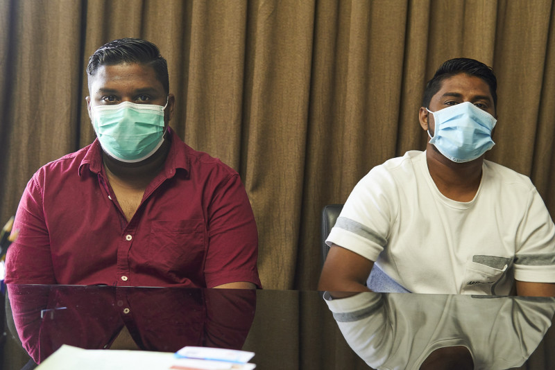  Brothers Dayalan (left) and Ranjith Kumar Ganeson (right) have, at one point, even contemplated taking their own lives, but the moral and emotional support from their immediate family gave them the courage to carry on. – The Vibes file pic, February 5, 2022