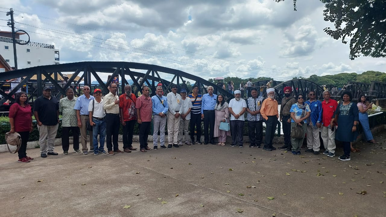 The gathering of activists and relatives of victims at a site of the Death Railway in Kanchanaburi, Thailand, during its 80th anniversary. – Pic courtesy of Death Railway Interest Group, October 29, 2023