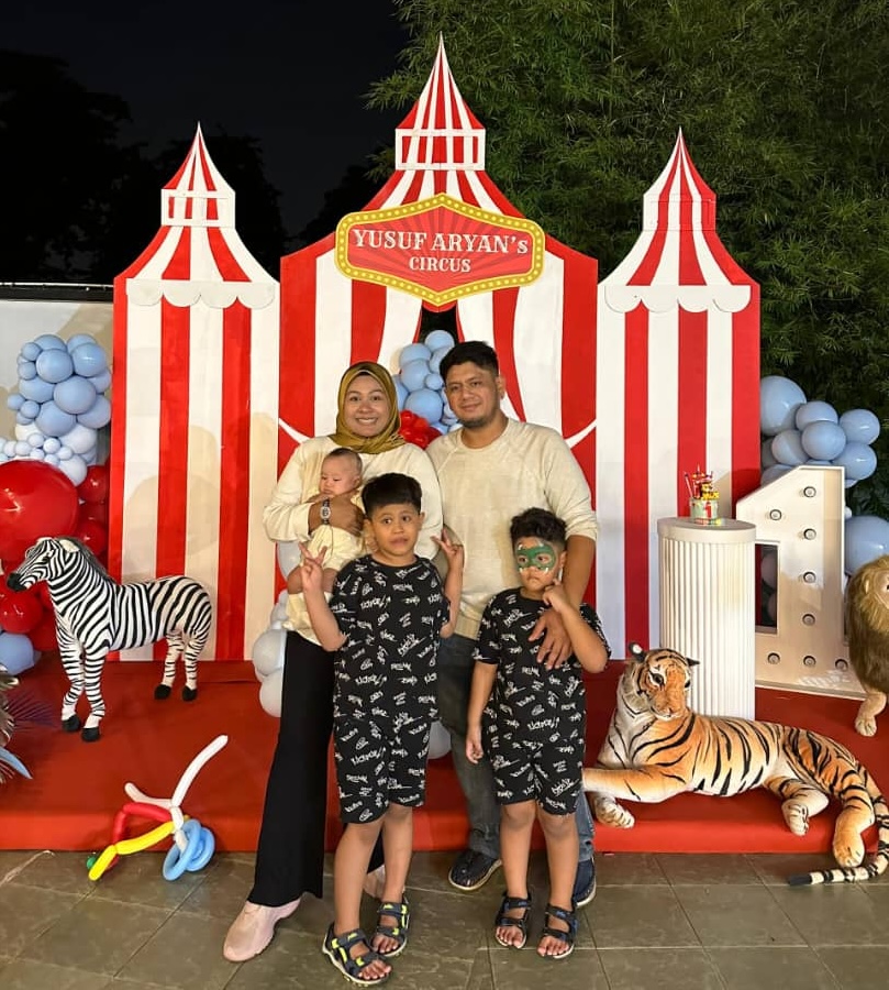 Farah Wahida Abdul Aziz and her husband have three children, one of whom is autistic. – The Vibes pic, June 22, 2024.