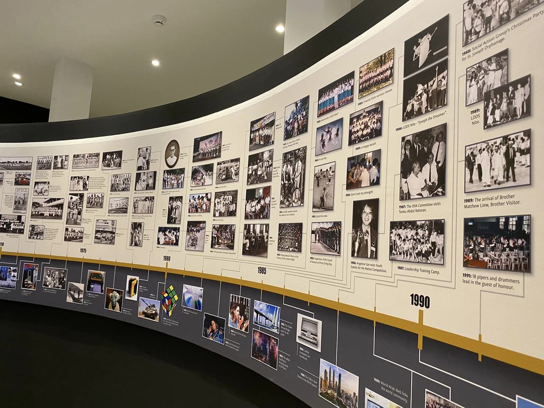 To mark the 170th anniversary, St Xavier’s Institution has transformed part of the ground floor beneath its chapel into a heritage centre. – St Xavier’s Institution Facebook pic, December 18, 2022