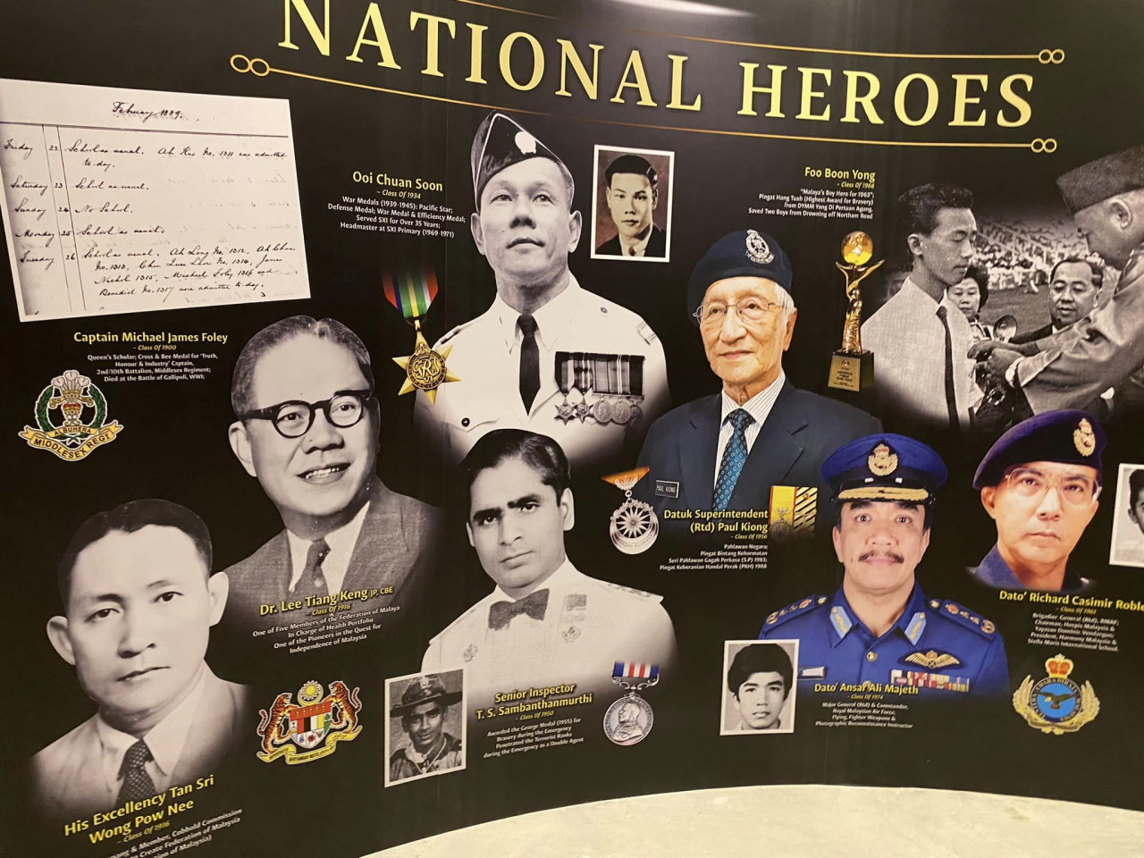 The St Xavier’s Institution Heritage Centre displays artifacts and panels depicting events that happened in different eras. – St Xavier’s Institution Facebook pic, December 18, 2022