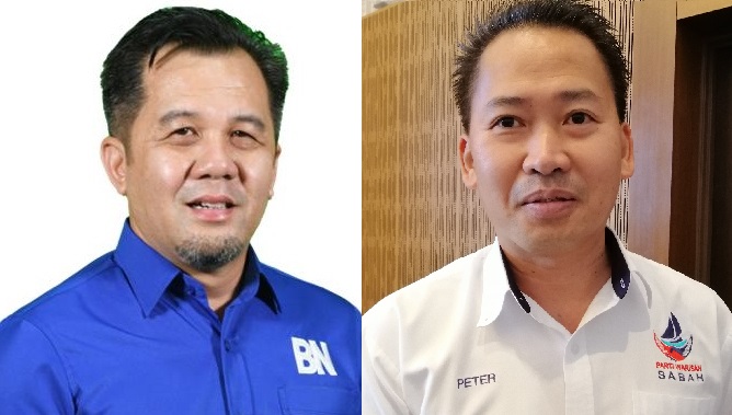 Barisan Nasional strongman Jamawi Jaafar (left) has expressed his confidence to redeem himself after losing the Melalap state seat to upcoming general election Tenom contender, Datuk Peter Anthony (right) of Parti Kesejahteraan Demokratik Masyarakat. – The Vibes pic, November 4, 2022