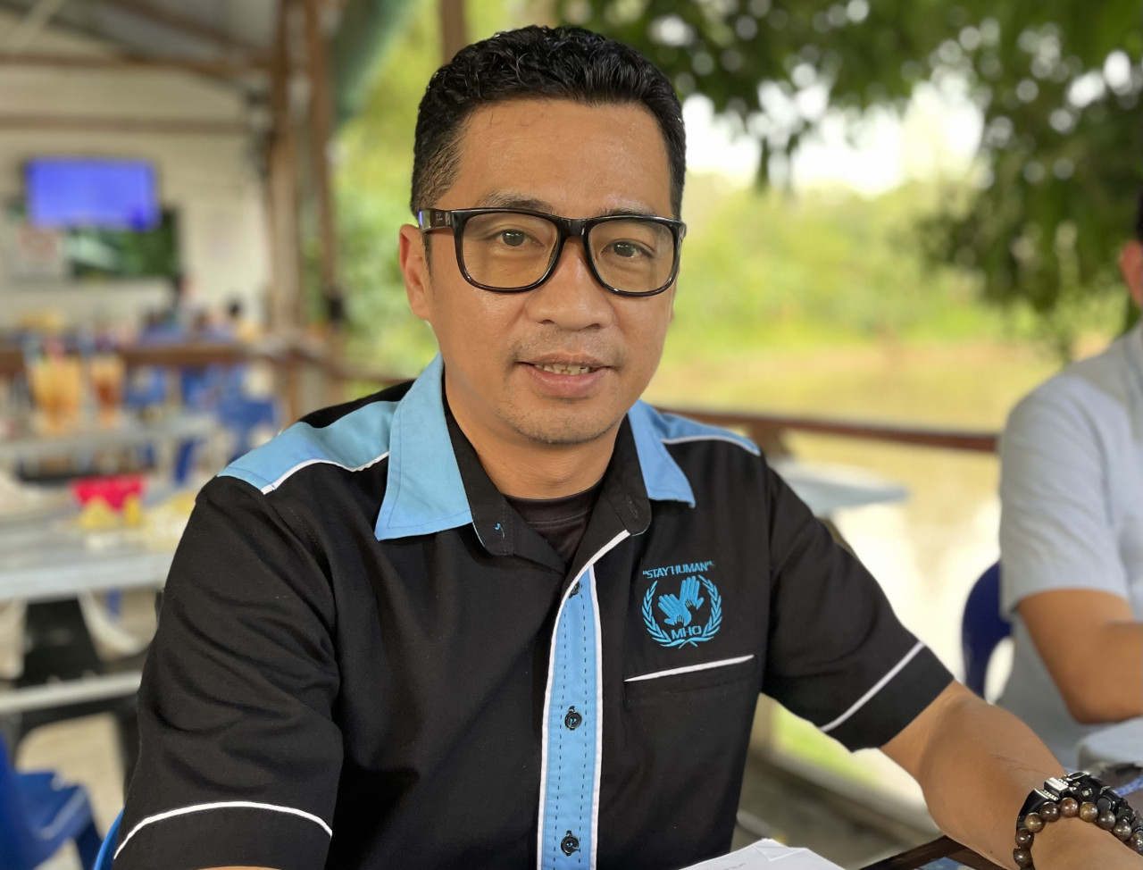 MHO Sabah coordinator Capt Jerry Jaimeh’s organisation has been very vocal and bold in demanding justice regarding numerous native customary rights claims of the indigenous communities in Sabah. – JASON SANTOS/The Vibes pic, November 6, 2023