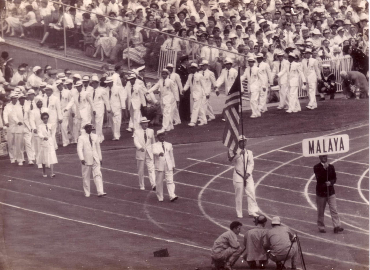 M. Harichandra was one of the members of the Malayan Contingent marching in the Opening Ceremony of the XVI Olympic Games on November 22, 1956, at the Olympic Stadium in Melbourne, Australia. – @Olympic.Council.Malaysia Facebook pic, July 1, 2022