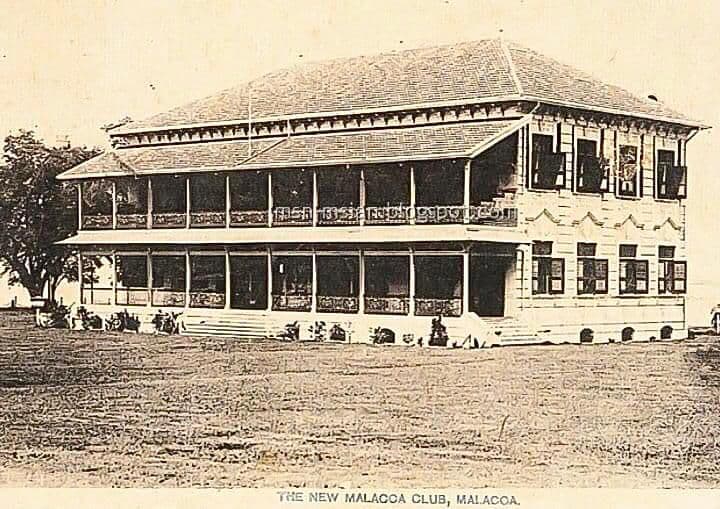 The Malacca Club as it first appeared in those bygone days