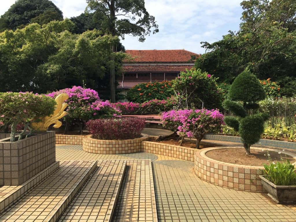 What was once the Malacca Club Padang is now the Taman Bunga Melaka  ─  pic courtesy of Tam Chiew Mun