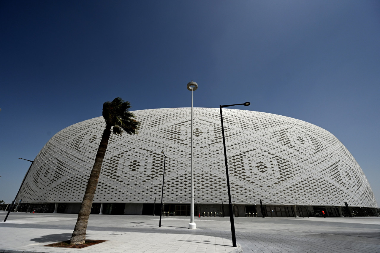 Situated to the south of central Doha, the Al-Thumama Stadium is built in the form of a gahfiya, the traditional cap worn by men across the Middle East. – AFP pic, October 19, 2022