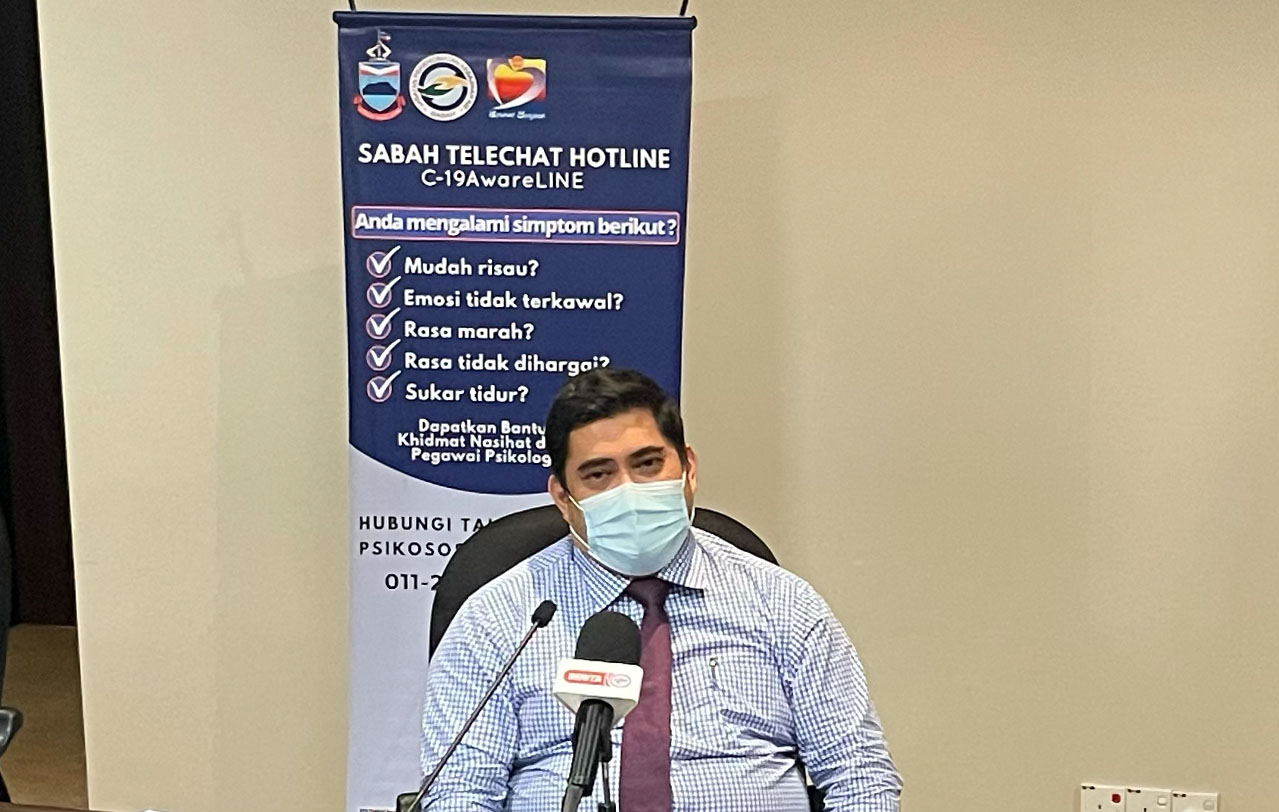 Sabah Community Development and People Wellbeing Minister Shahelmy Yahya says with help from Putrajaya Sabah can provide 20,000 Covid-19 vaccines a day. – The Vibes pic, July 6, 2021