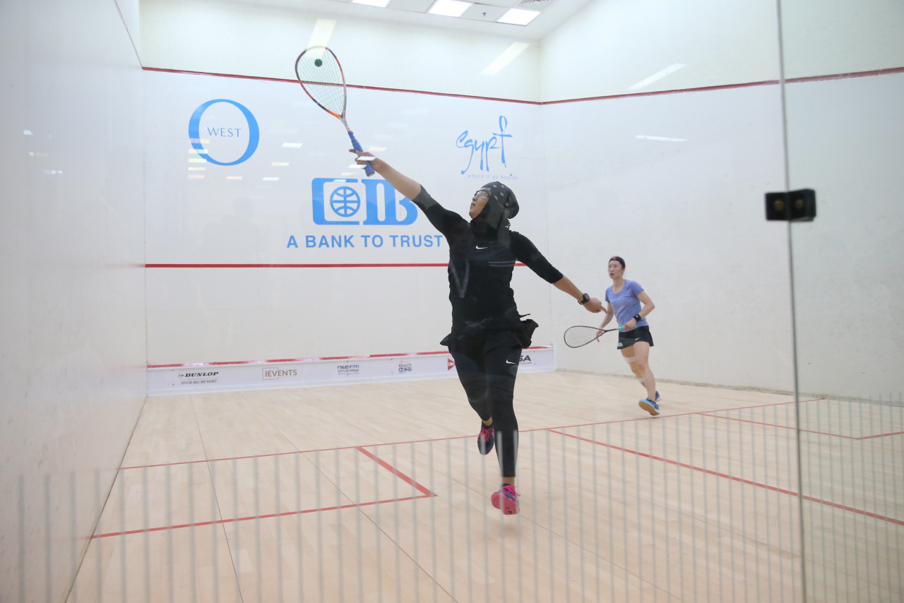 S. Sivasangari was supposed to be the flag bearer for the upcoming Commonwealth Games but will now be replaced by fellow squash player Aifa Azman (pic). – PSA World Tour pic, July 20, 2022