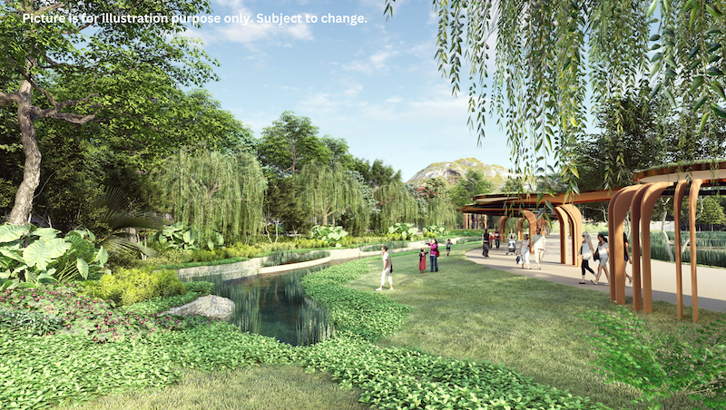 Artist's impression of the proposed walkway in the Penang Botanical Gardens. – Pic from Penang Hill Corporation, May 27, 2024.