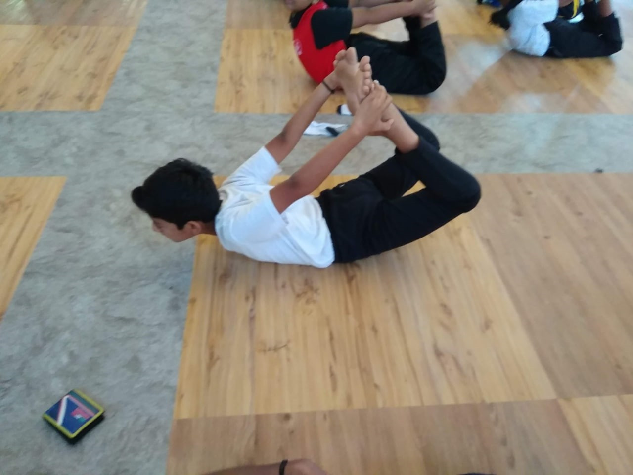 SJKT Bandar Sri Sendayan even has yoga classes for children. – Pic courtesy of Shanti Achudan, September 22, 2021