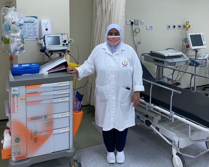 Zairul Azwa Mat Yusof was working at Hospital Maternity and Children in Hail, Saudi Arabia. – Pic courtesy of Muhamad Ridha Mat Yusof, July 3, 2021