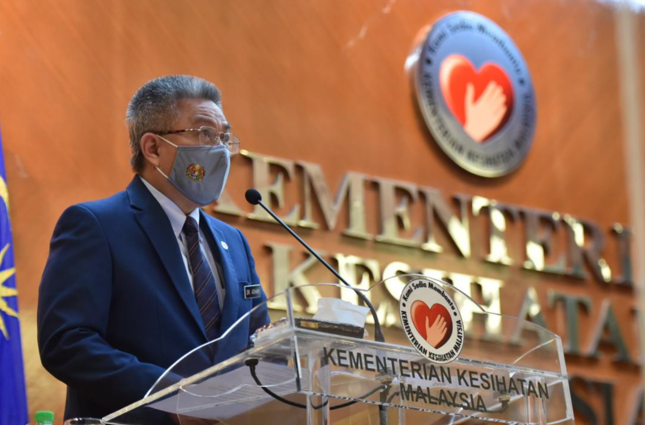Health Minister Datuk Seri Dr Adham Baba should consider intervening in the dispute between Edgenta UEMS and the hospital cleaners it employs. – Dr Adham Baba Twitter pic, April 25, 2021