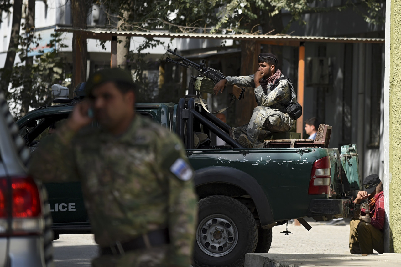 The Afghan president has sought to project authority with a national address in which he spoke of ‘re-mobilising’ the military. – AFP pic, August 15, 2021