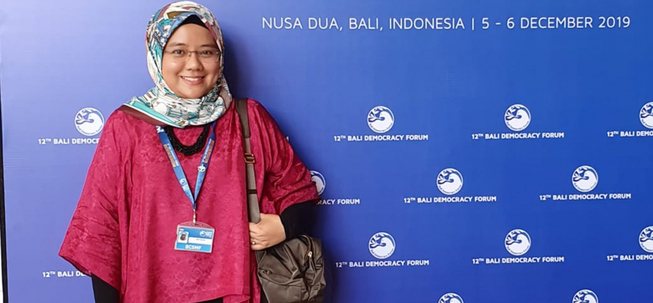 Institute for Democracy and Economic Affairs member Aira Azhari says the top-down selection process for candidates in political parties often sidelines women. – Facebook pic, March 8, 2021