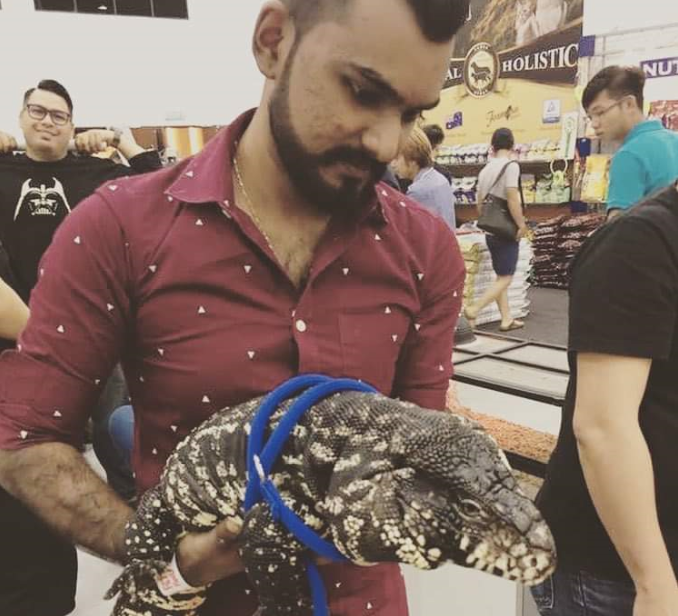 Arawin Raj Pillai says the exotic pets industry in Malaysia is still growing, and consumers still need to improve their understanding of the subject matter. – Pic courtesy of Arawin Raj Pillai, May 22, 2021