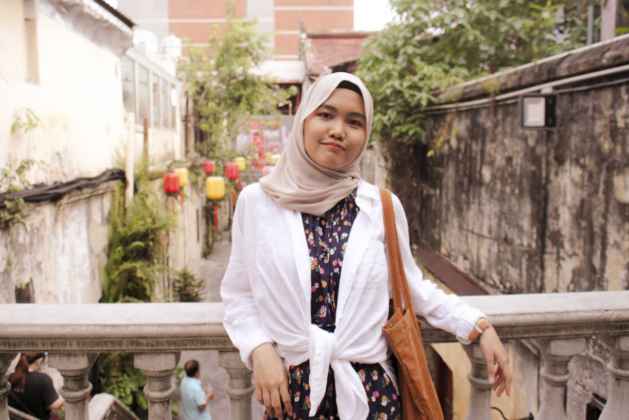 Farhana Juanda says her English teacher told her about the ‘unfairness’ in the Malaysian education system. – The Vibes pic, October 9, 2021