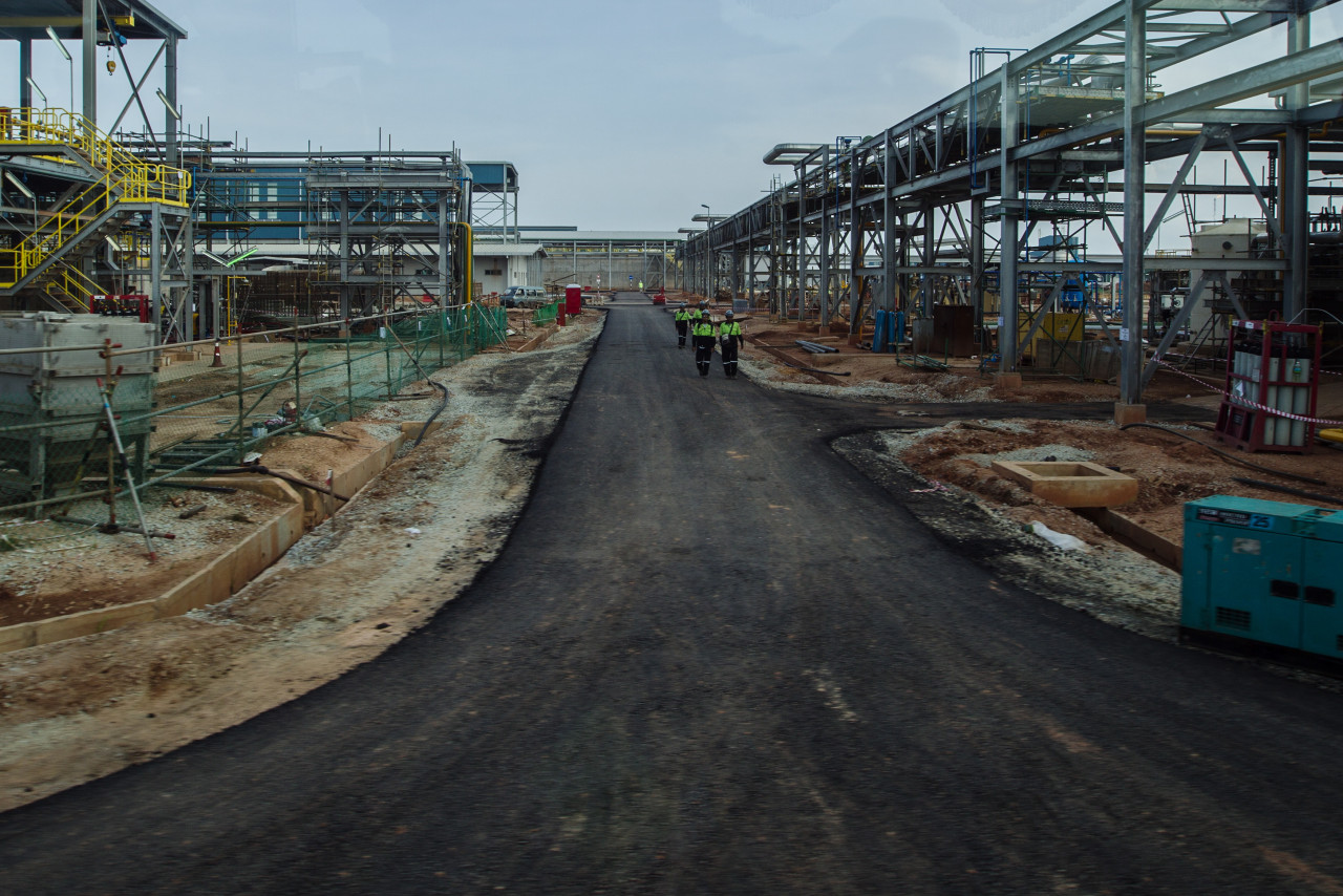 The Lynas rare earth processing plant in Gebeng, Pahang, in 2012. The Australian company received the Pahang government’s approval for a permanent disposal plant in Bukit Ketam at the end of January this year. – EPA pic, April 28, 2021